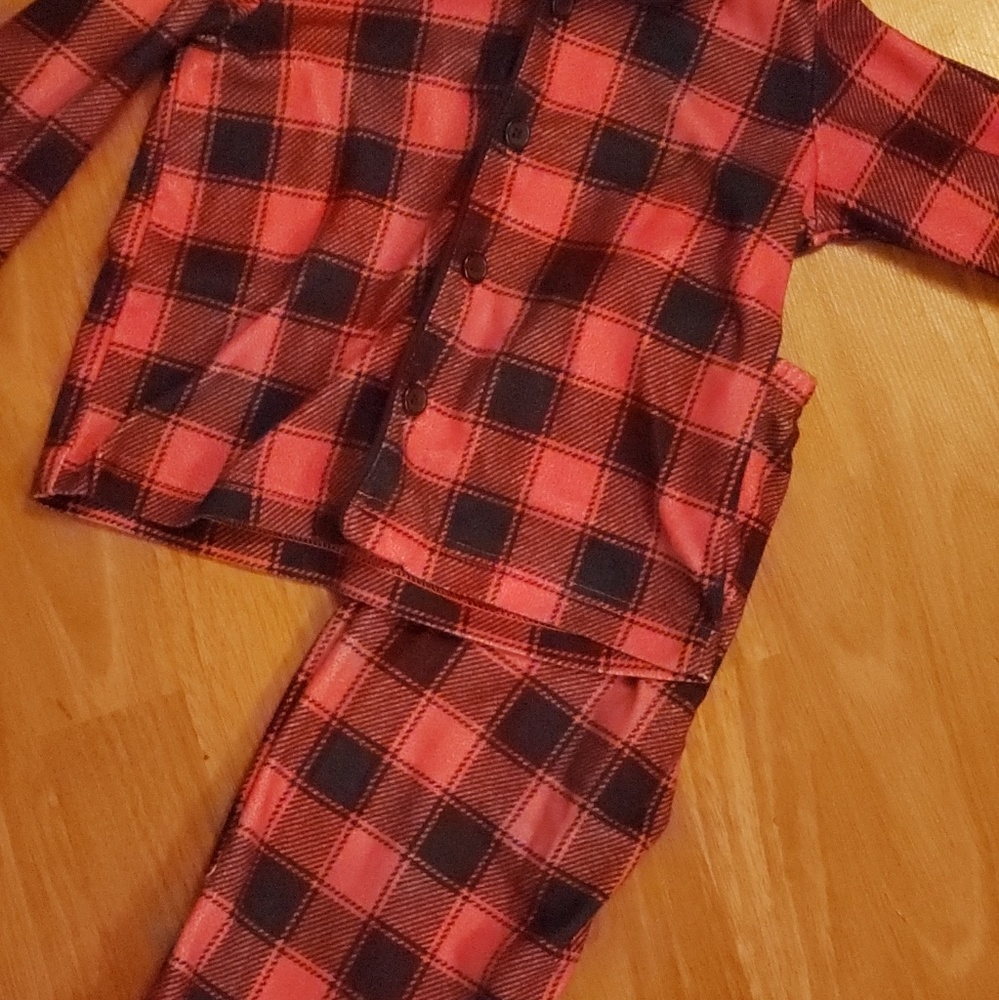 2/$20🌻 Plaid pajamas toddler 3t